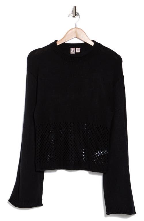 Love By Design Apollo Open Knit Pullover