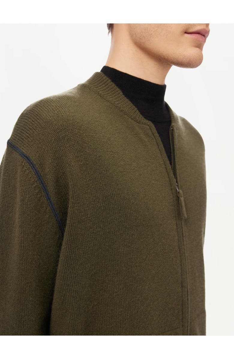 Gobi Cashmere Men's Cashmere Jacket with Zip Closure, Alternate, color,