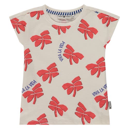Stains And Stories By Babyface 'viva La Vida' Graphic Print T-shirt In Multi