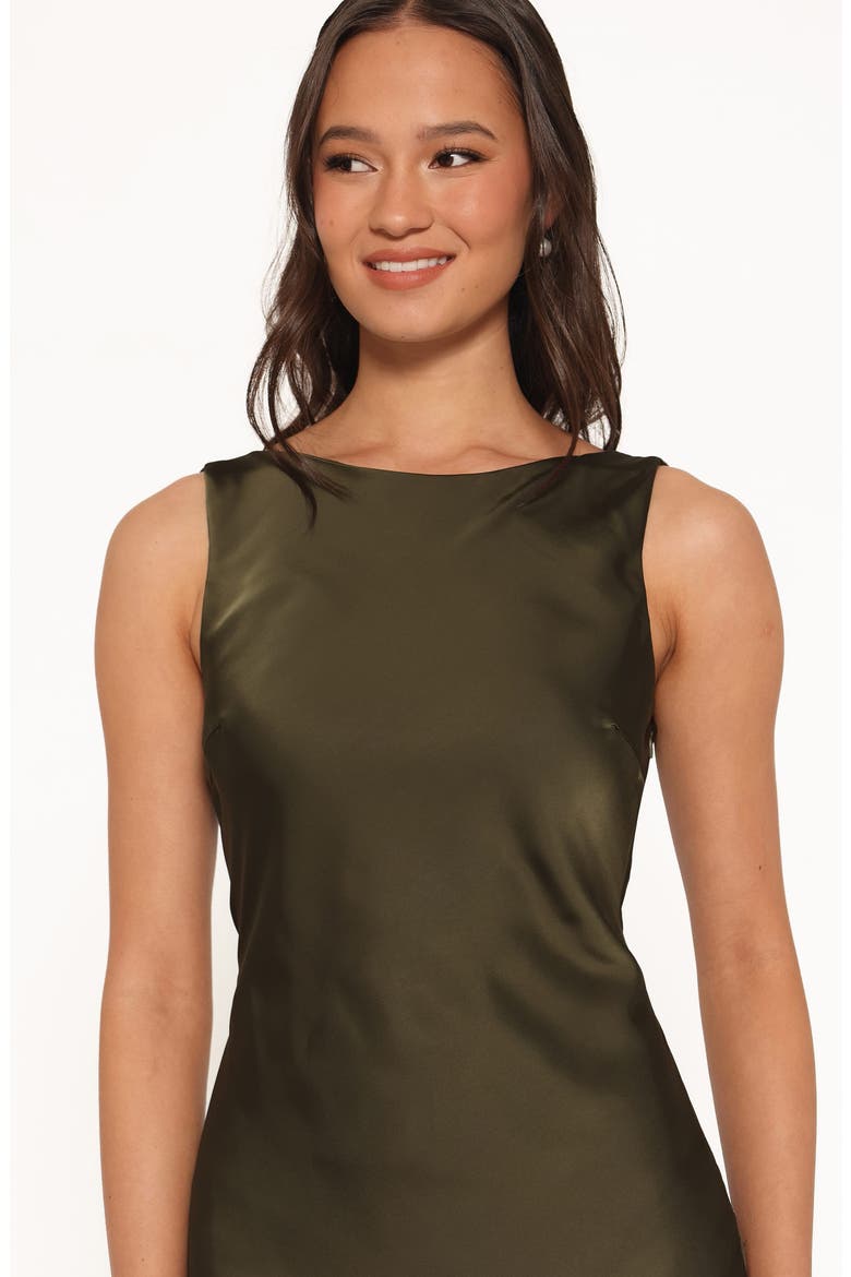 Honey Lace Hem Maxi Dress, Alternate, color, OLIVE