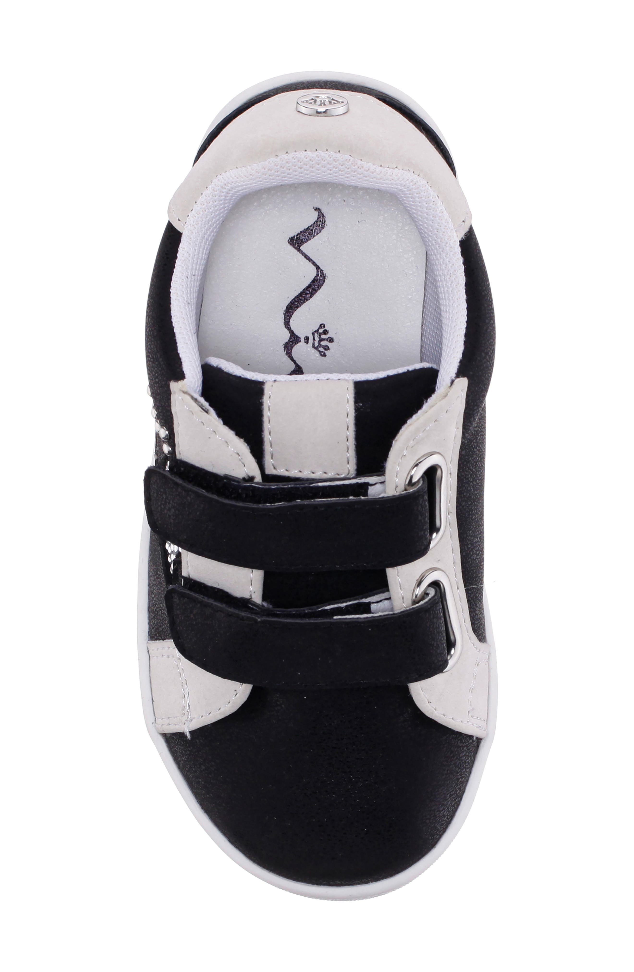 Nina Kids' Zicky Low Top Sneaker, Alternate, color, Black Shimmer