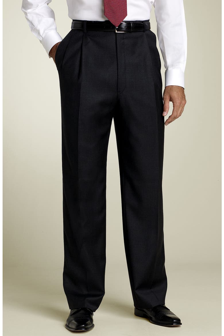 'Capital Collection' Grey Wool Suit, Alternate, color, GREY