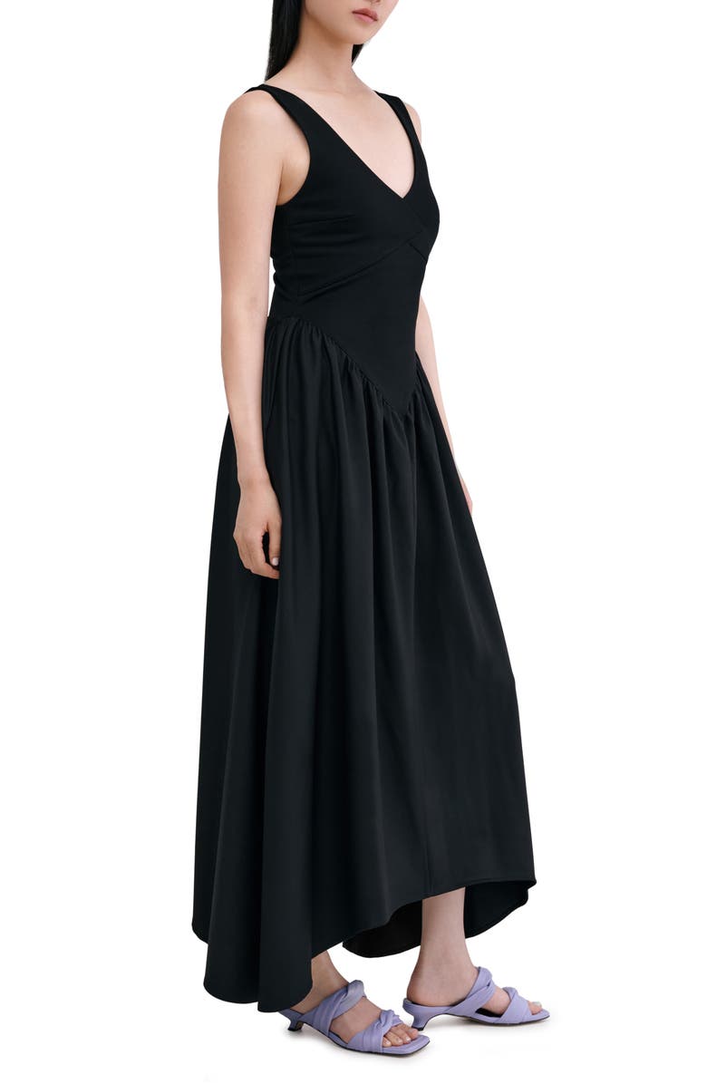 Marcella Cammi Sleeveless A-Line Dress, Alternate, color, Black