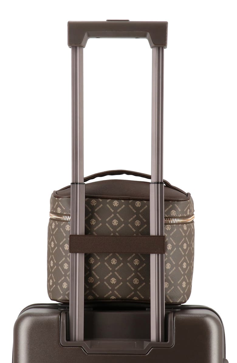 Roberto Cavalli Monogram Train Case, Alternate, color,