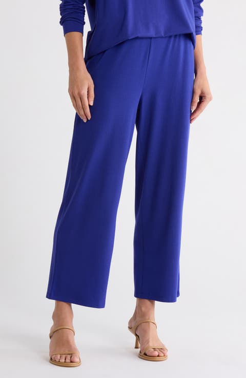 Crop Straight Leg Pants