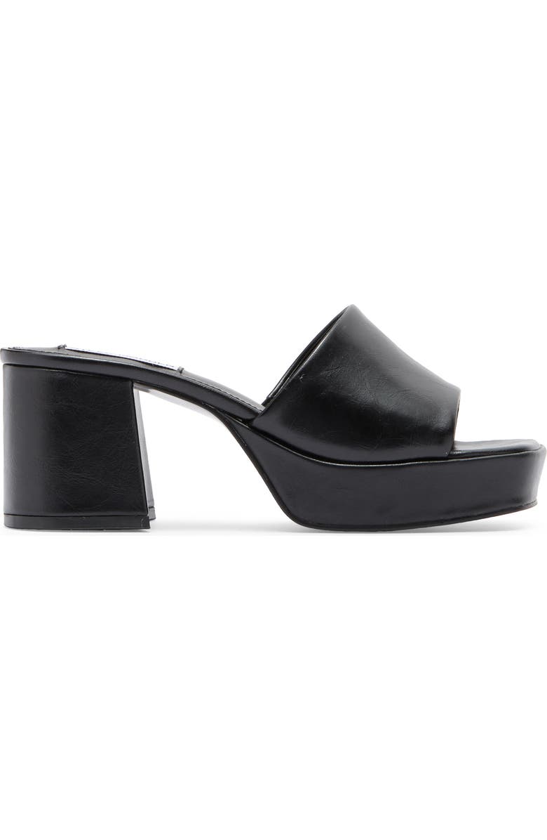 Steve Madden Troyye Platform Sandal, Alternate, color, Black