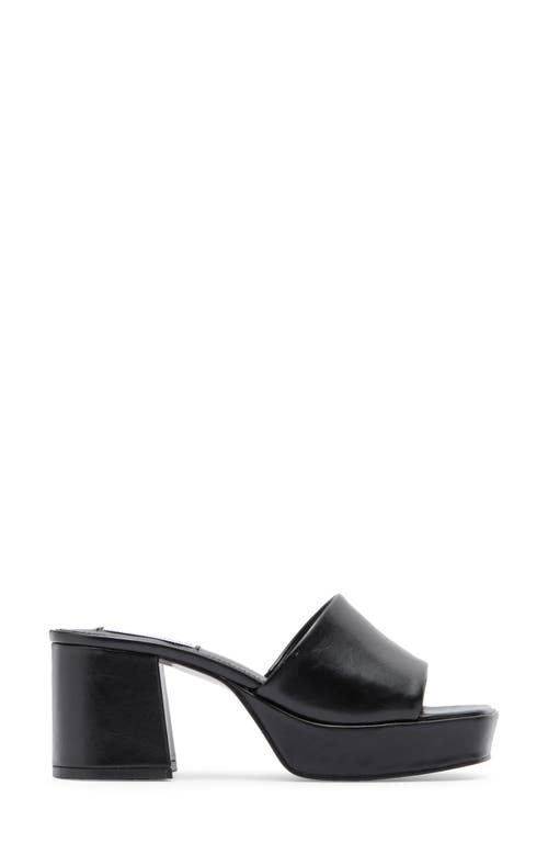 Steve Madden Troyye Platform Sandal In Black