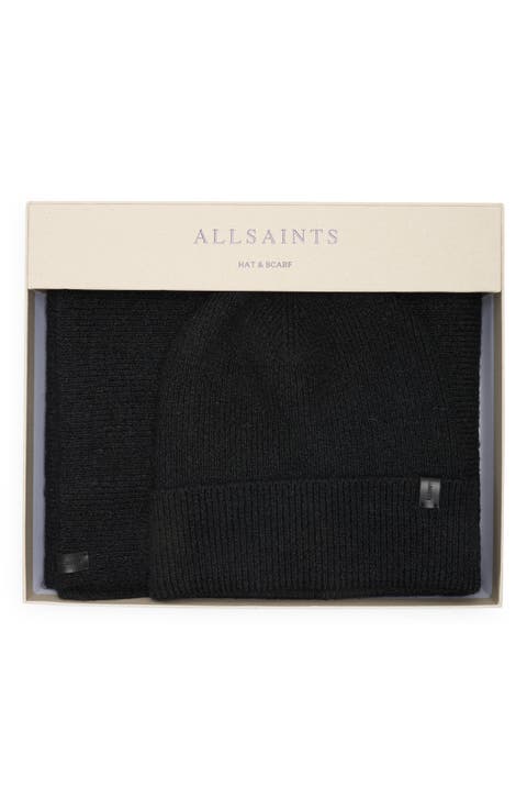 Fuzzy Beanie & Scarf Gift Set