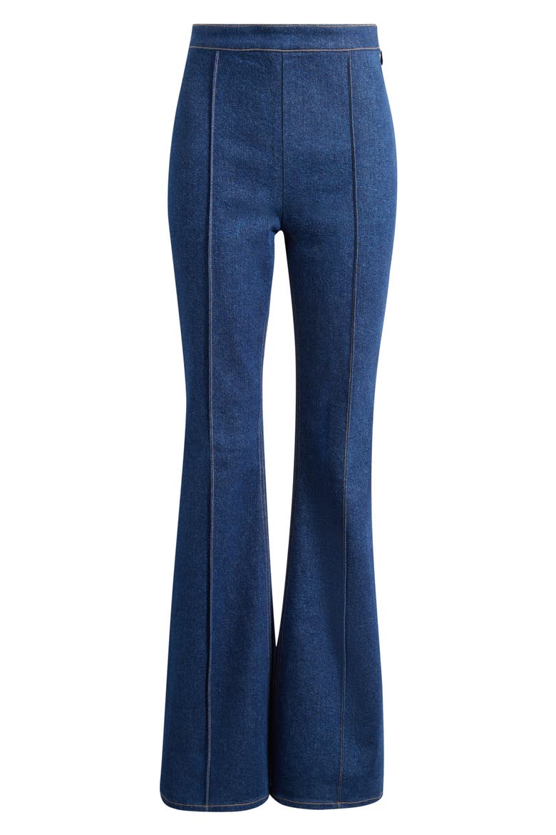 Pintuck Jeans, Main, color, BLUE