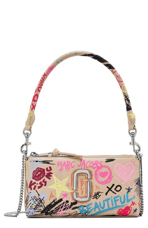 The Punk Scribble Snapshot Convertible Shoulder Bag