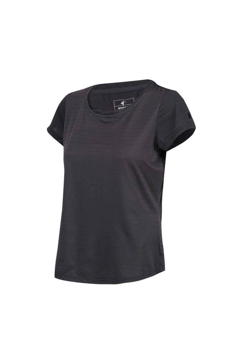 Horizontal Stripe Regular T-shirt, Alternate, color, Seal Grey