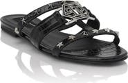PHILIPP PLEIN Cocco Print Slides Stars Hexagon Women