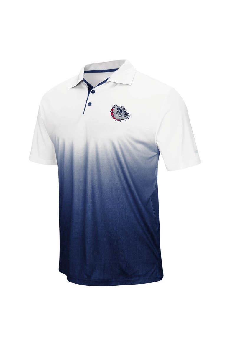 Men's Colosseum Navy Gonzaga Bulldogs Magic Team Logo Polo, Alternate, color, Navy