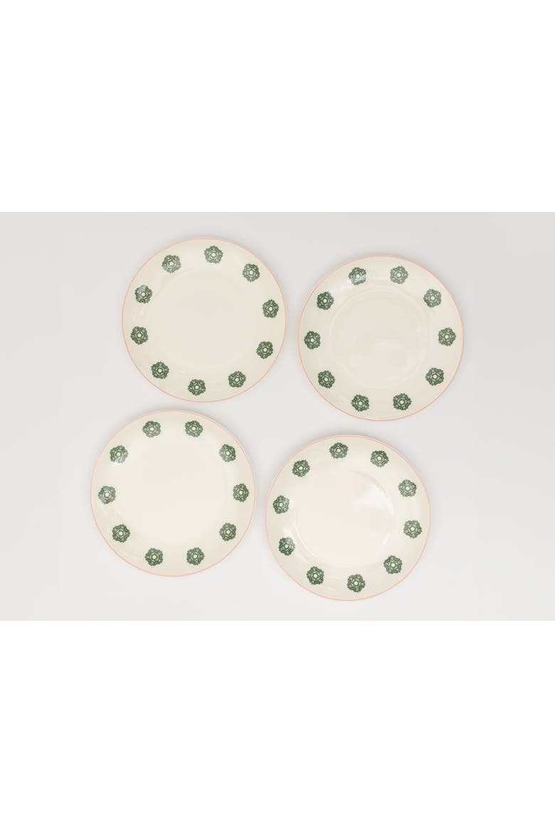 Hie X Revelry Salad Plate Set of Four, Alternate, color, Neutral