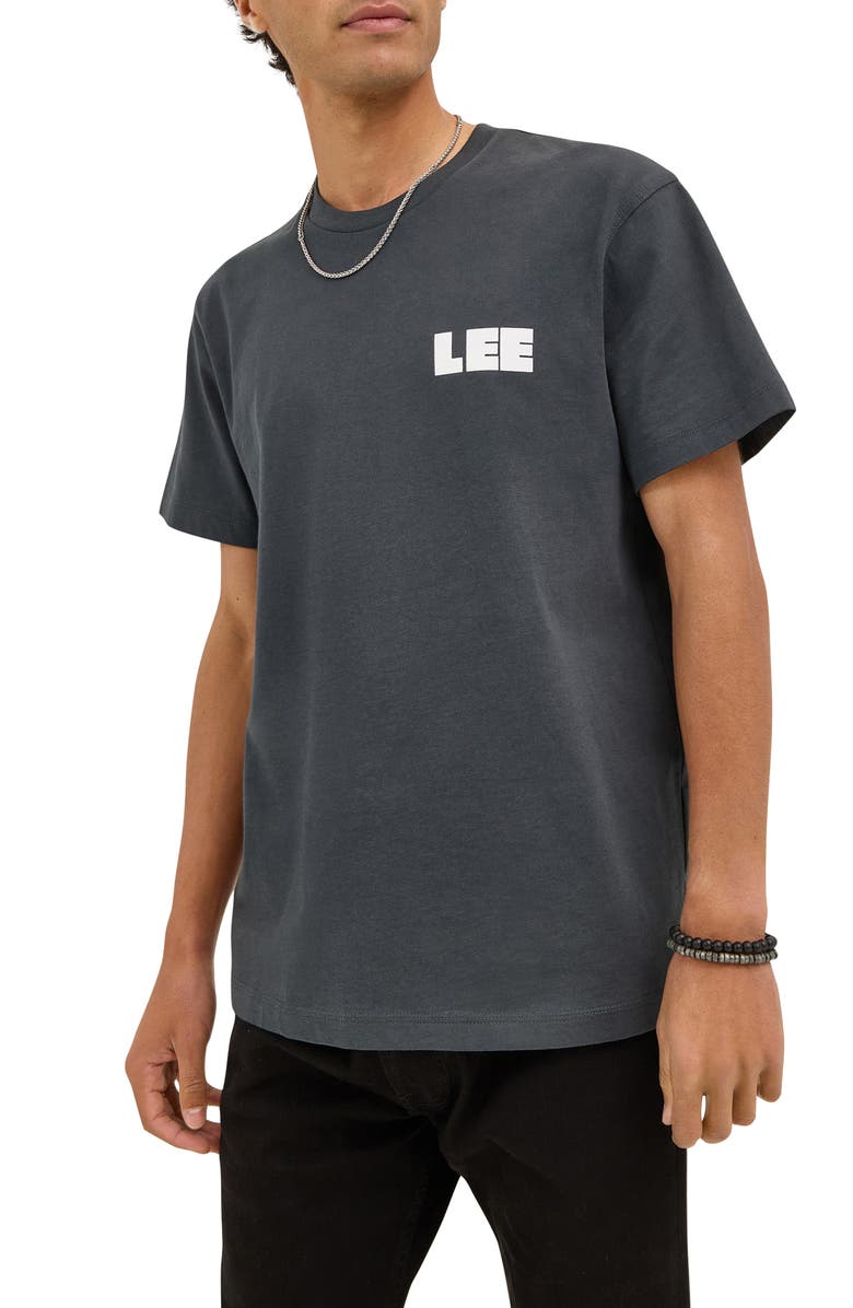 Lee Workwear Graphic T-Shirt, Alternate, color, Washed Black