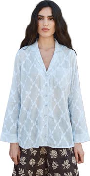 Ace & Jig Diego Notched Collar Button Up Shirt