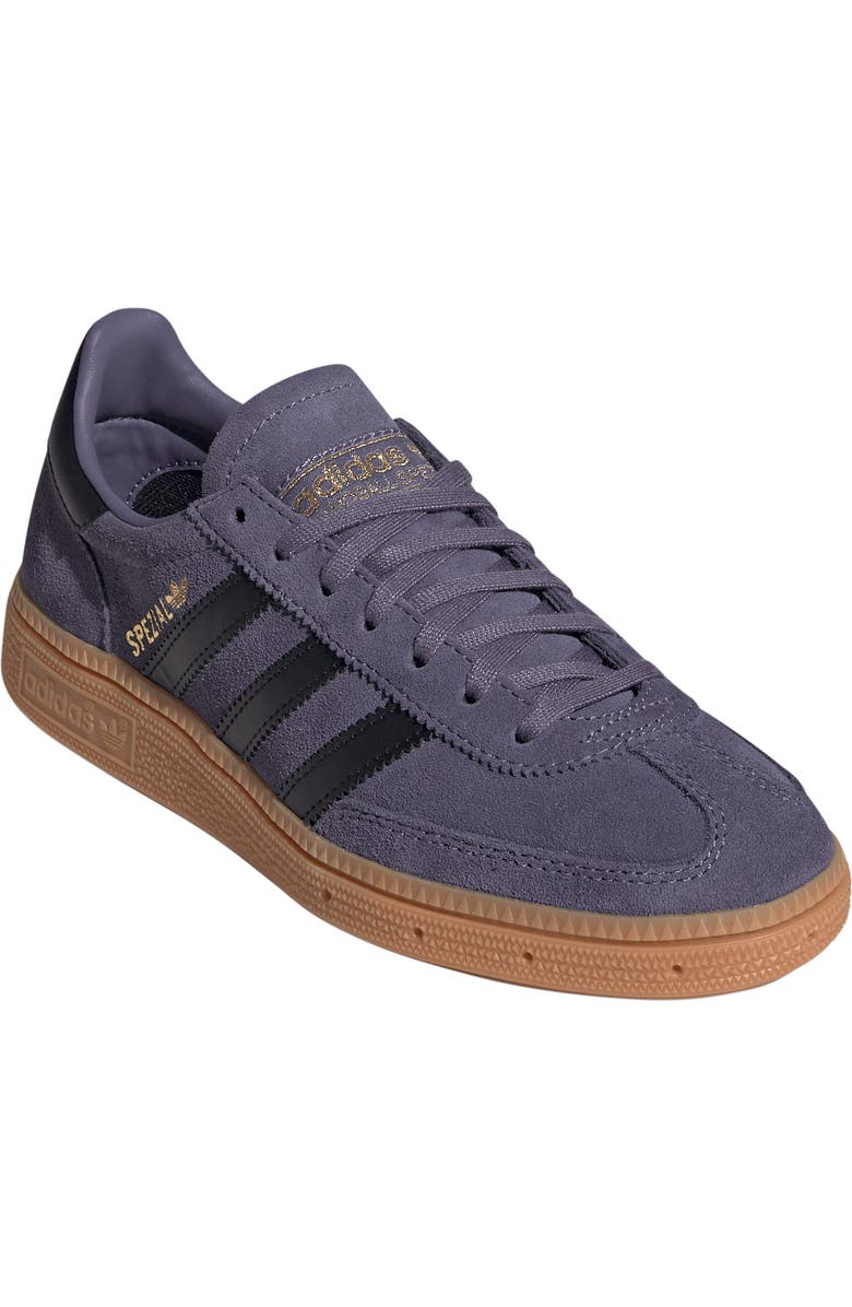 adidas Kids' Handball Spezial Sneaker, Main, color, Violet/ Black/ Gum