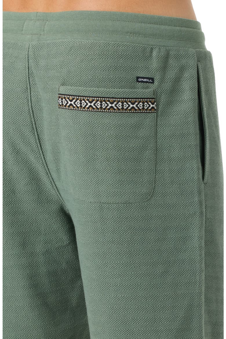 Bavaro Herringbone Drawstring Shorts, Alternate, color, SAGE