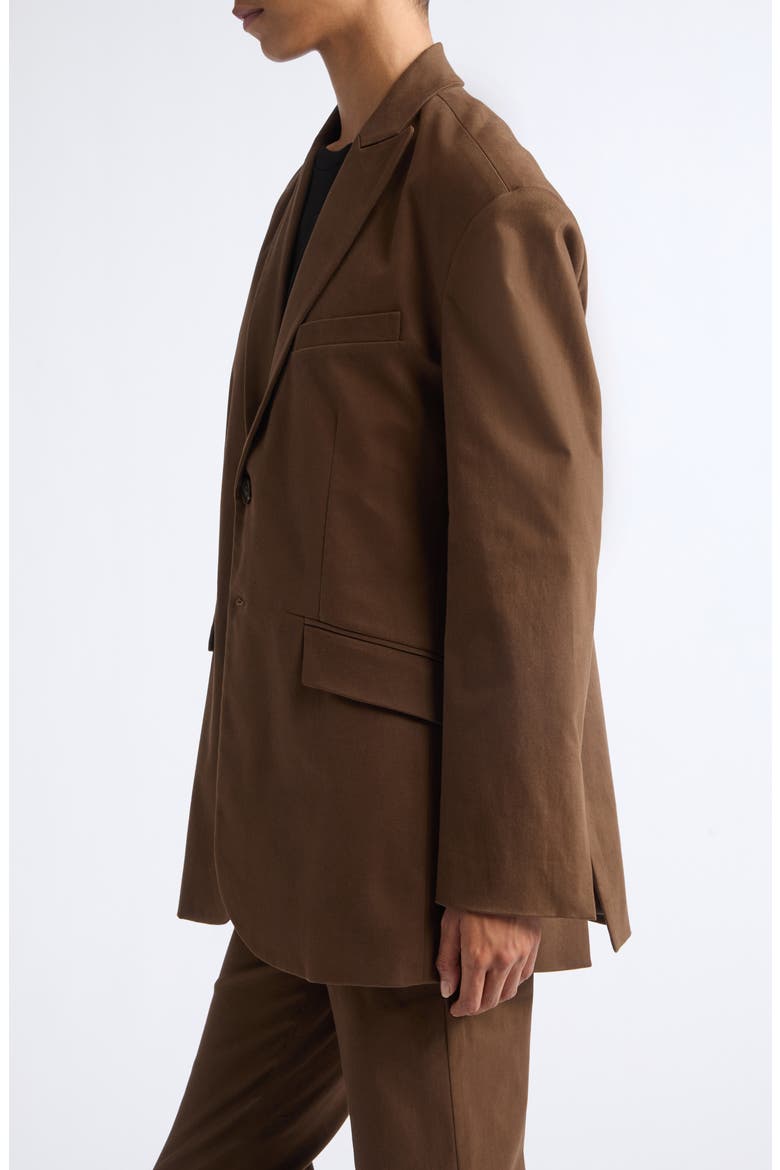 The Oversized Blazer, Alternate, color, BROWN