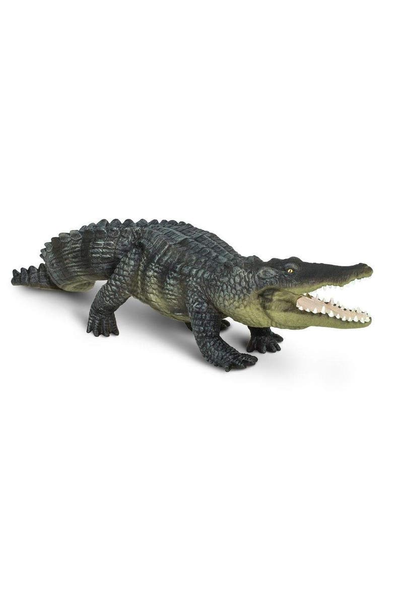 Saltwater Crocodile Toy, Alternate, color, No Color