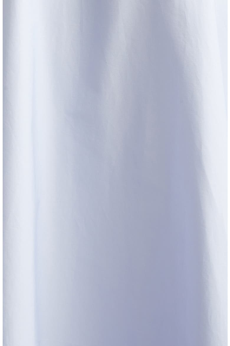 Megan Short Sleeve Tie Front Cotton Shirtdress, Alternate, color, OXFORD BLUE