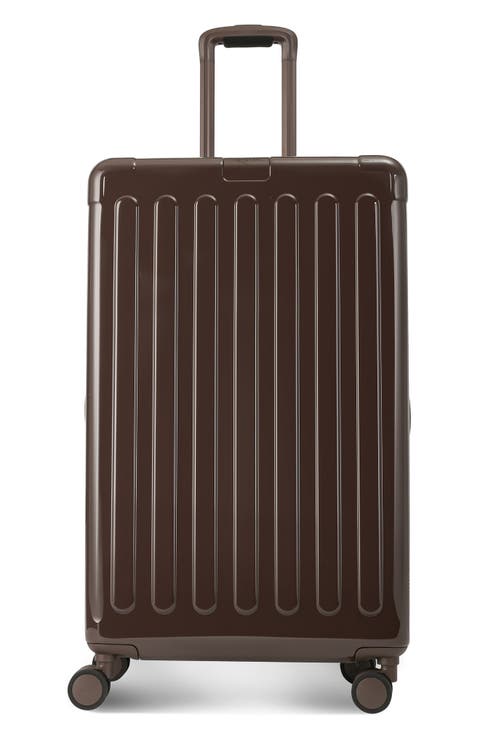 Nostos Glossy Large Spinner Suitcase