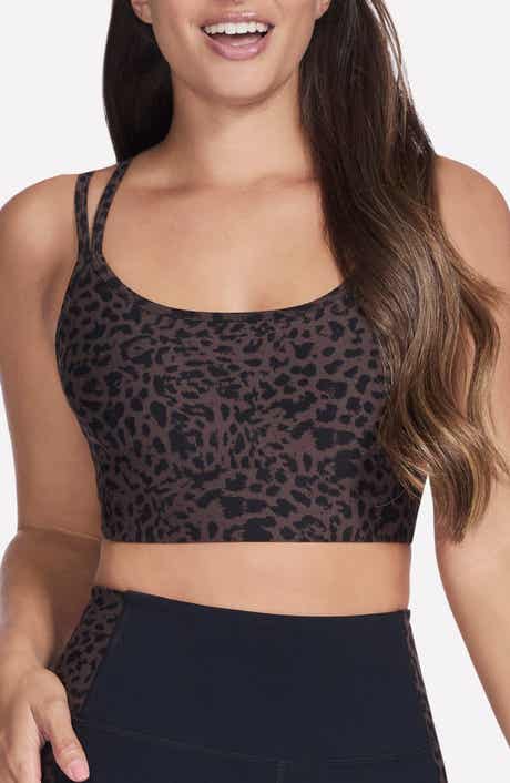 SKECHERS Go Walk® Cheetah Sports Bra