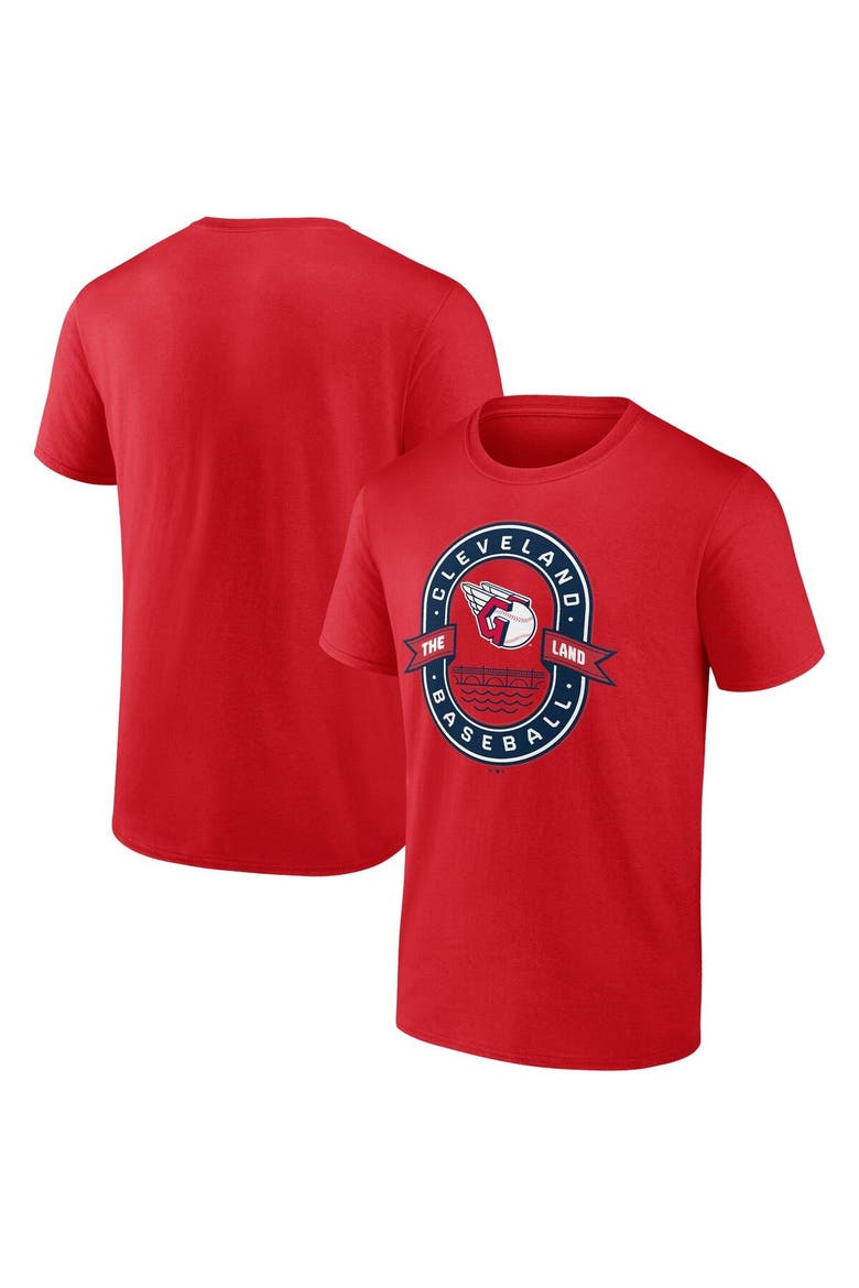 Men's Fanatics Branded Red Cleveland Guardians Iconic Glory Bound T-Shirt, Main, color, Red
