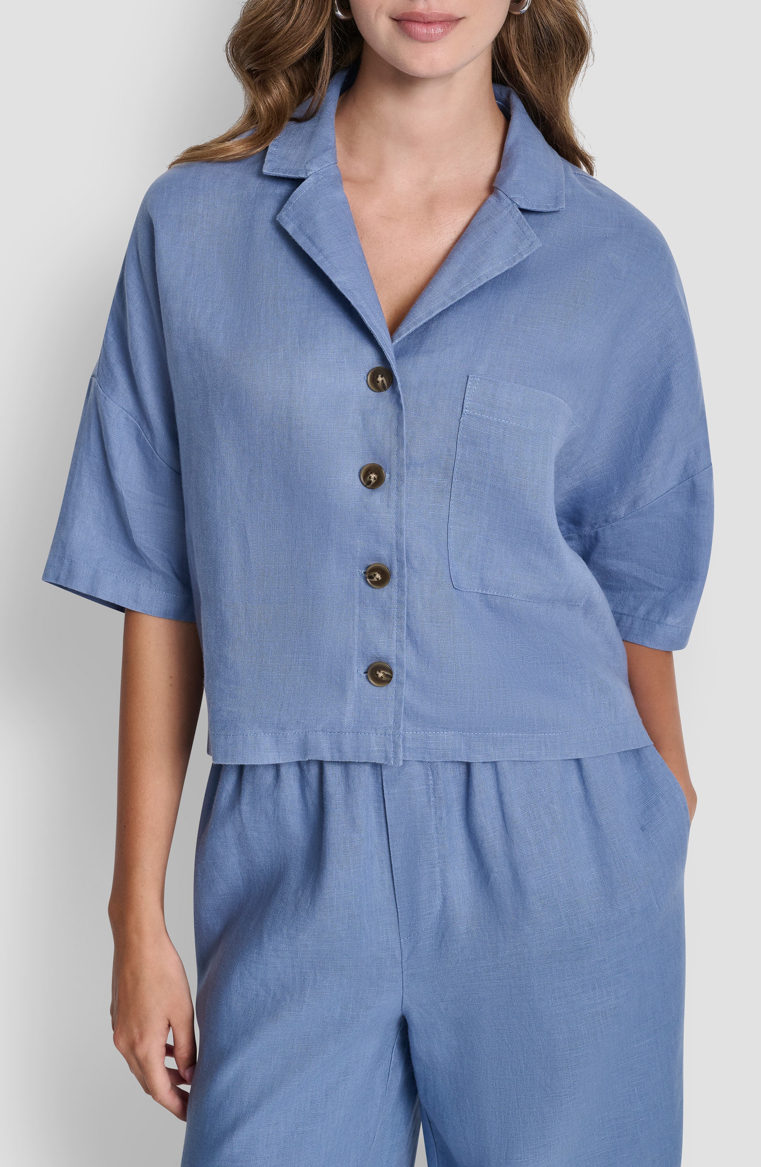 Linen Camp Shirt - image 5