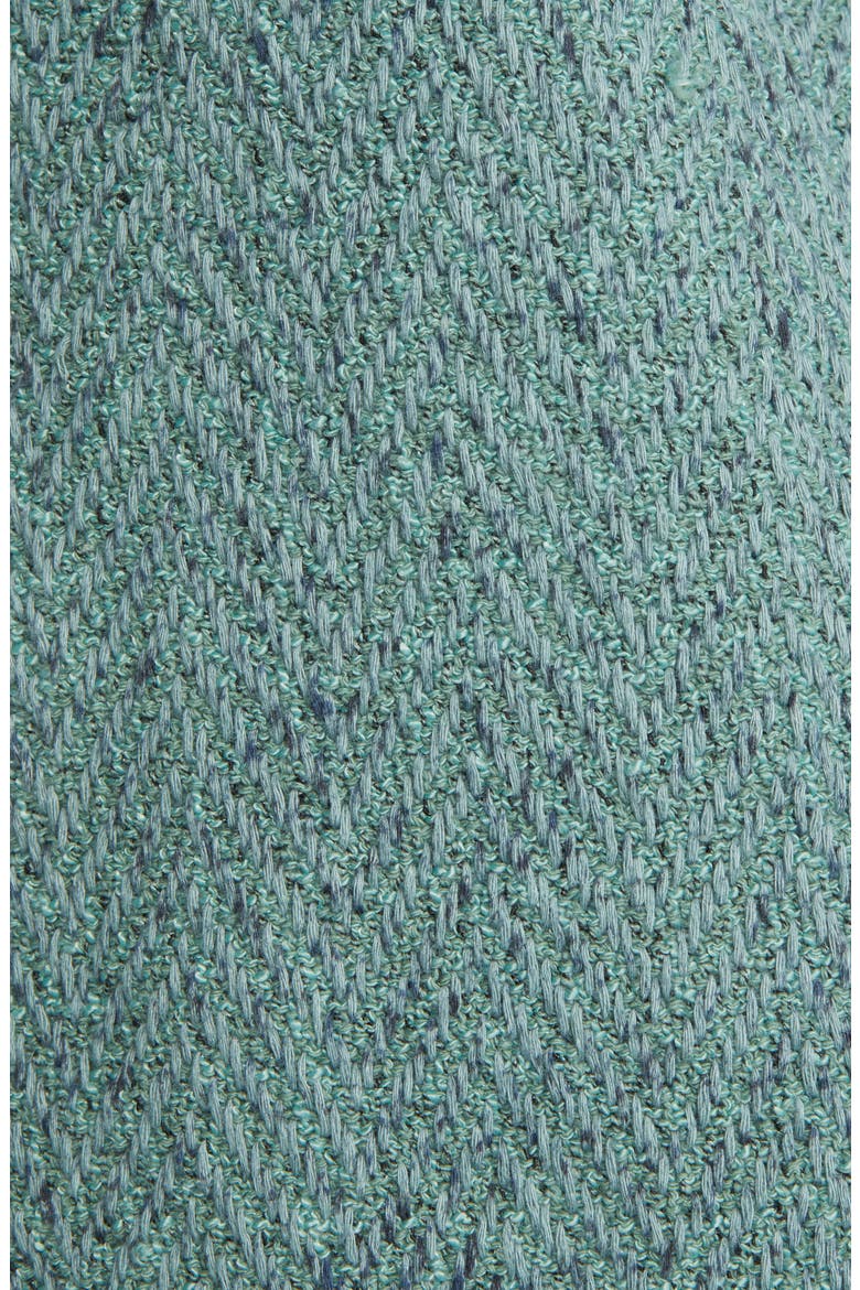 Fringe Tweed Jacket, Alternate, color, JUNIPER