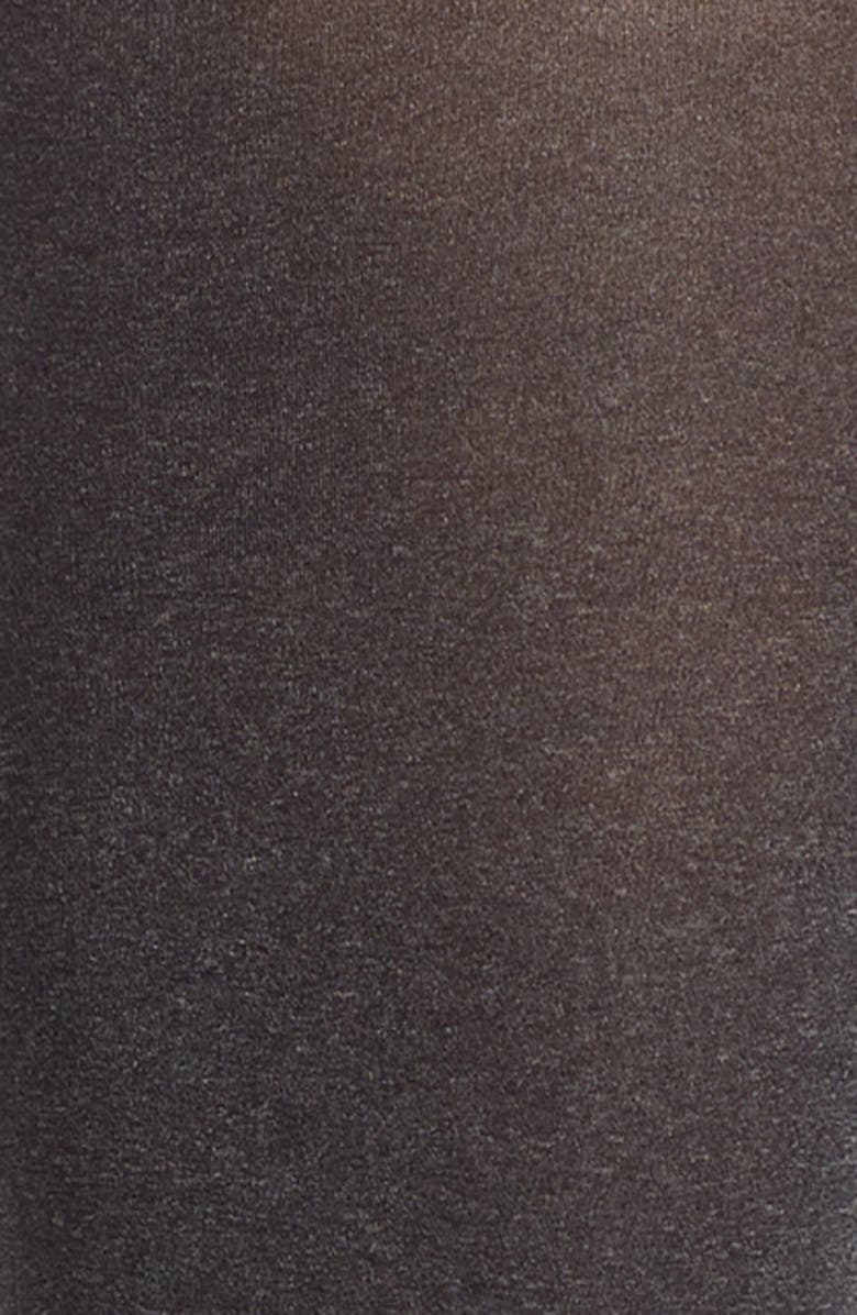 Hue Super Opaque Tights, Alternate, color, Graphite Heather