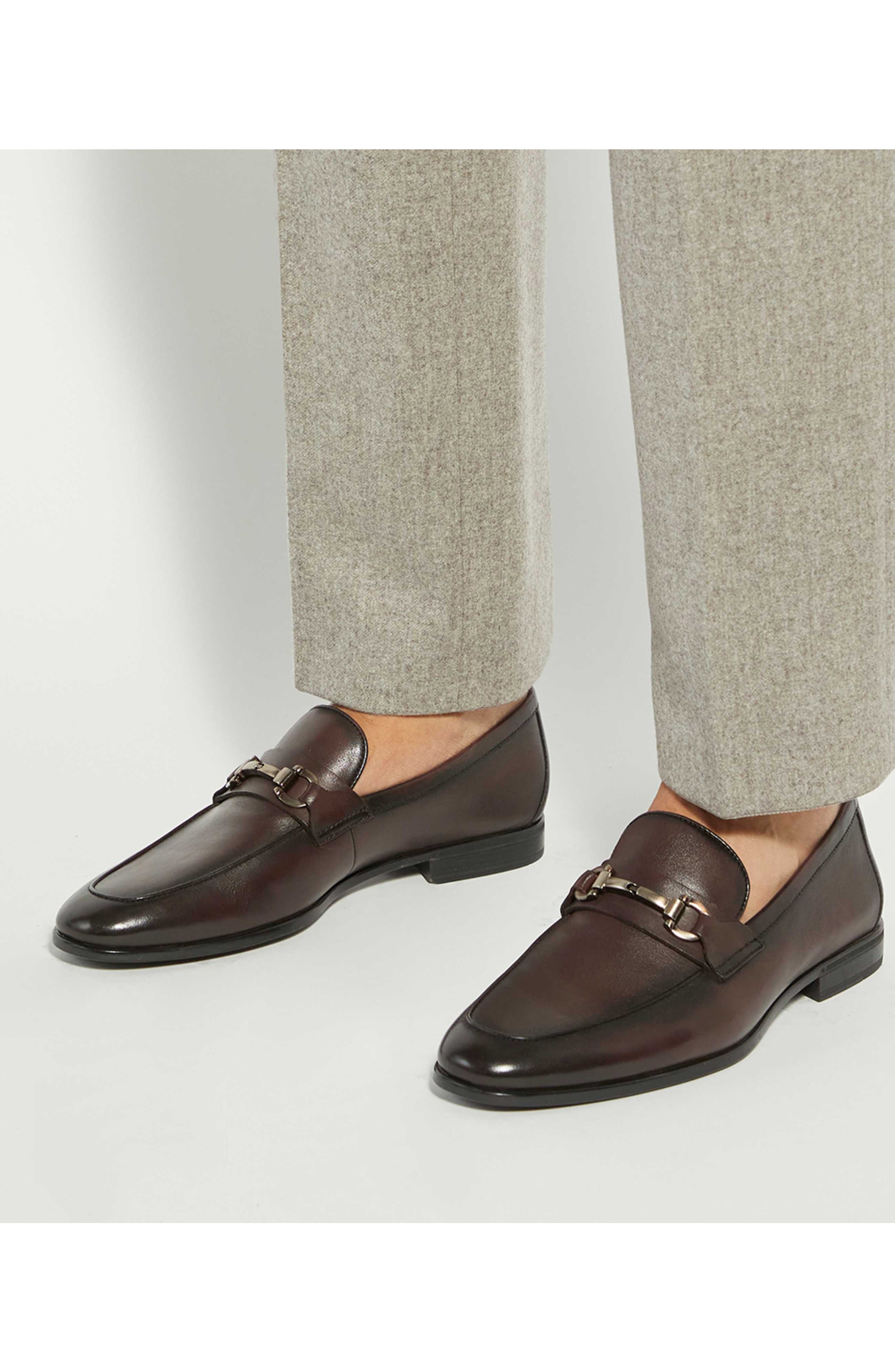 Seymore Flexi Bit Loafer, Alternate, color, BROWN