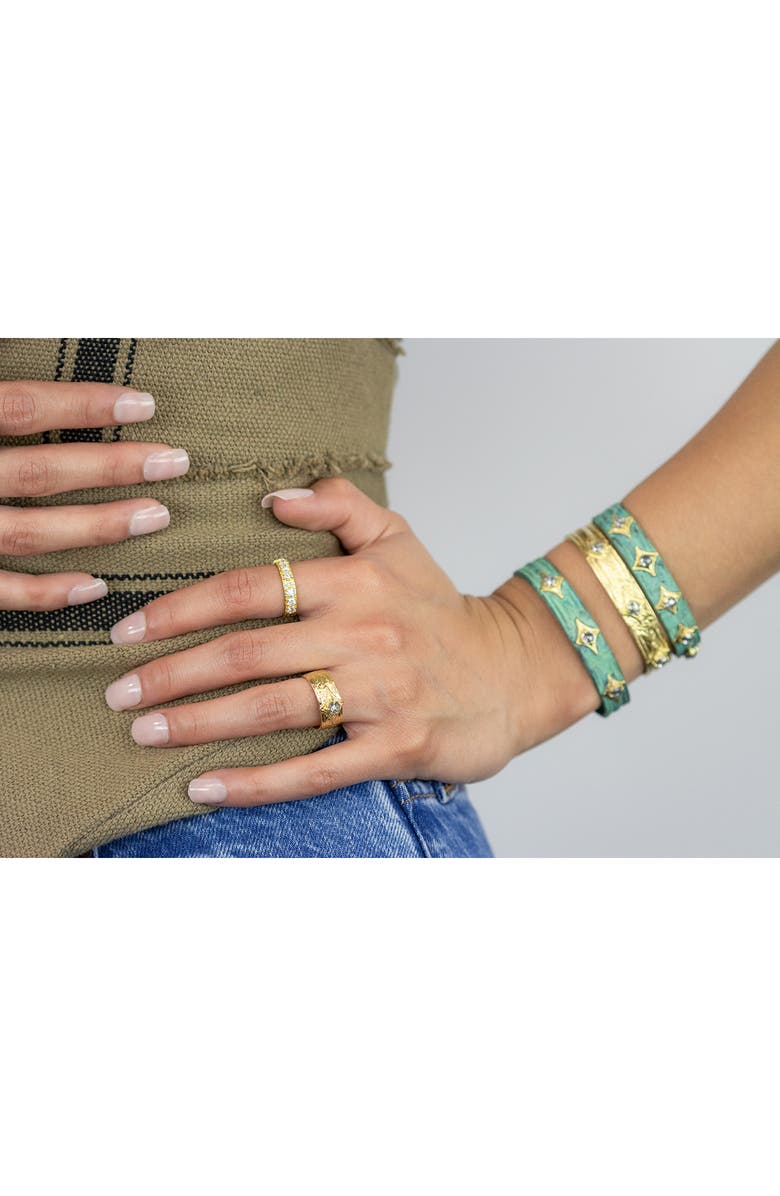 Armenta Gold Artifact Ring, Alternate, color, Gold