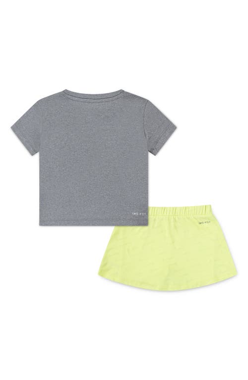 Nike Kids' Swoosh Motion Graphic T-shirt & Mesh Scooter Skort Set