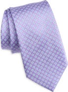 Nordstrom Quatrefoil Medallion Silk Tie