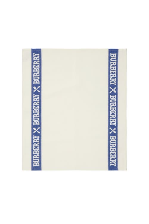 Burberry Recipe Tea Towel Set In Knight