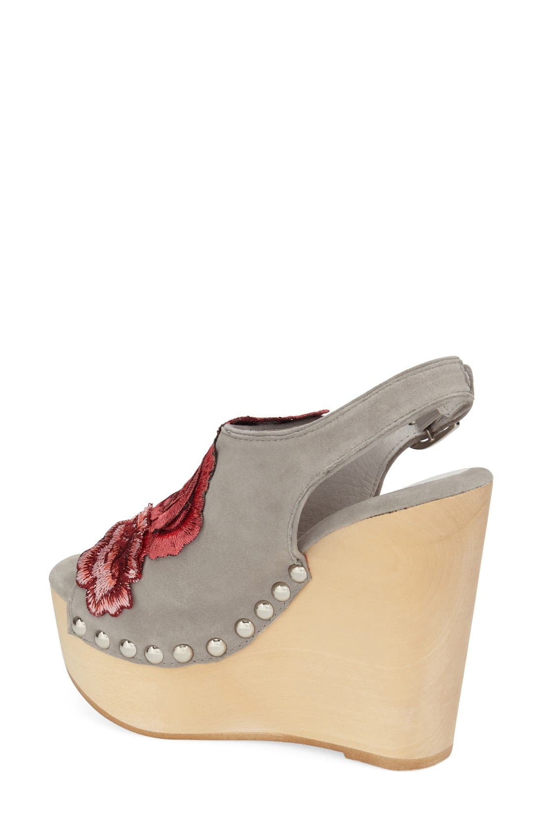 Jeffrey Campbell 'Snick' Platform Wedge Sandal, Alternate, color, 