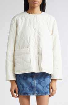 Marimekko Kapseli Piirto Unikko Quilted Jacket