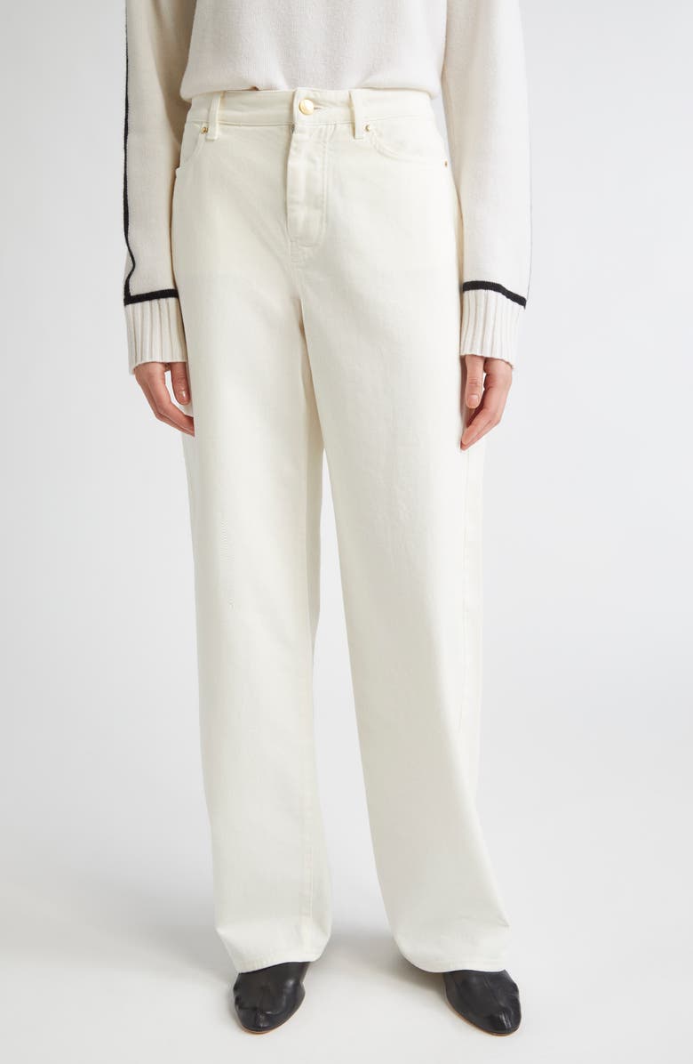 Max Mara Studio Mirna Jeans, Main, color, White