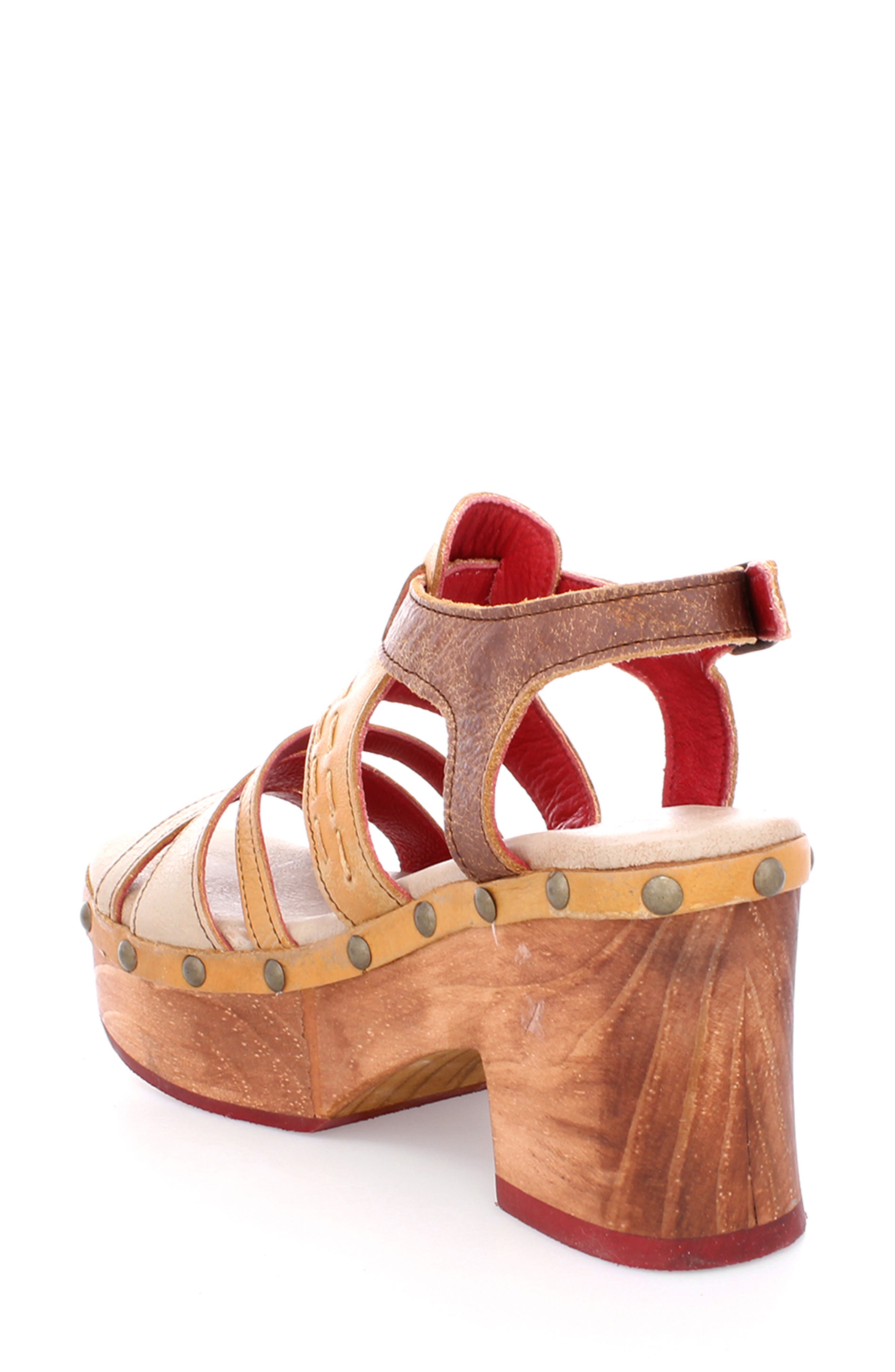 Bed Stu Falabella Platform Wedge Sandal, Alternate, color, 