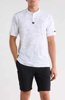 Arctic Rain Print Performance Polo