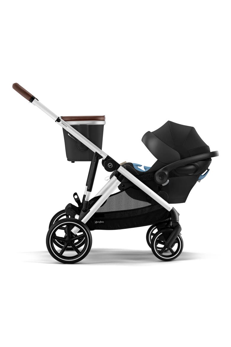 Gazelle S & Aton G Stroller & Car Seat Travel System, Alternate, color, MOON BLACK