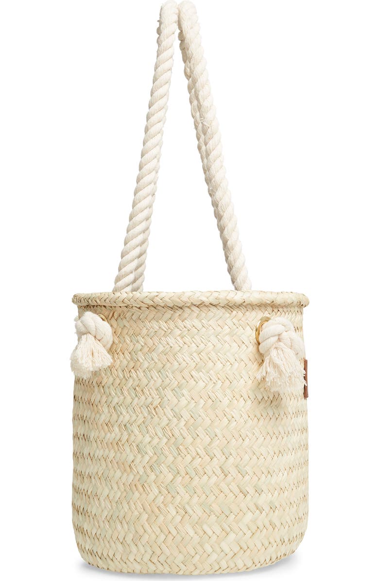 Brixton Leah II Woven Bucket Tote, Alternate, color,
