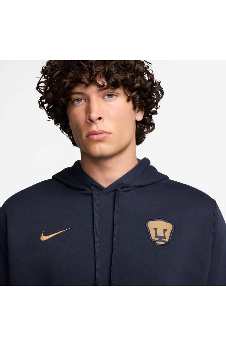 Nike Men's Nike  Navy Pumas Club Fleece Pullover Hoodie, Alternate, color, 