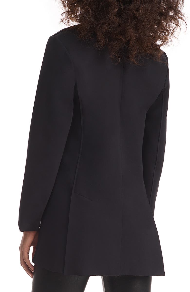 Commando CEO Double Breasted Neoprene Blazer, Alternate, color, 