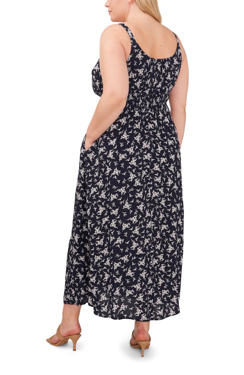 1.STATE Smocked Waist Sundress, Alternate, color, 