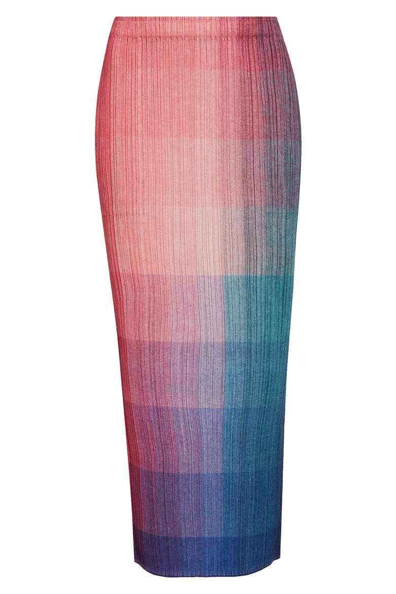 PLEATS PLEASE PHOTON スカート Photon Print Pleated Midi Skirt (Women) | Nordstrom