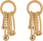 Ettika Jingle Dangle Hoop Drop Earrings