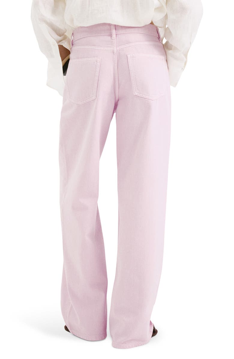 MANGO Low Rise Straight Leg Jeans, Alternate, color,