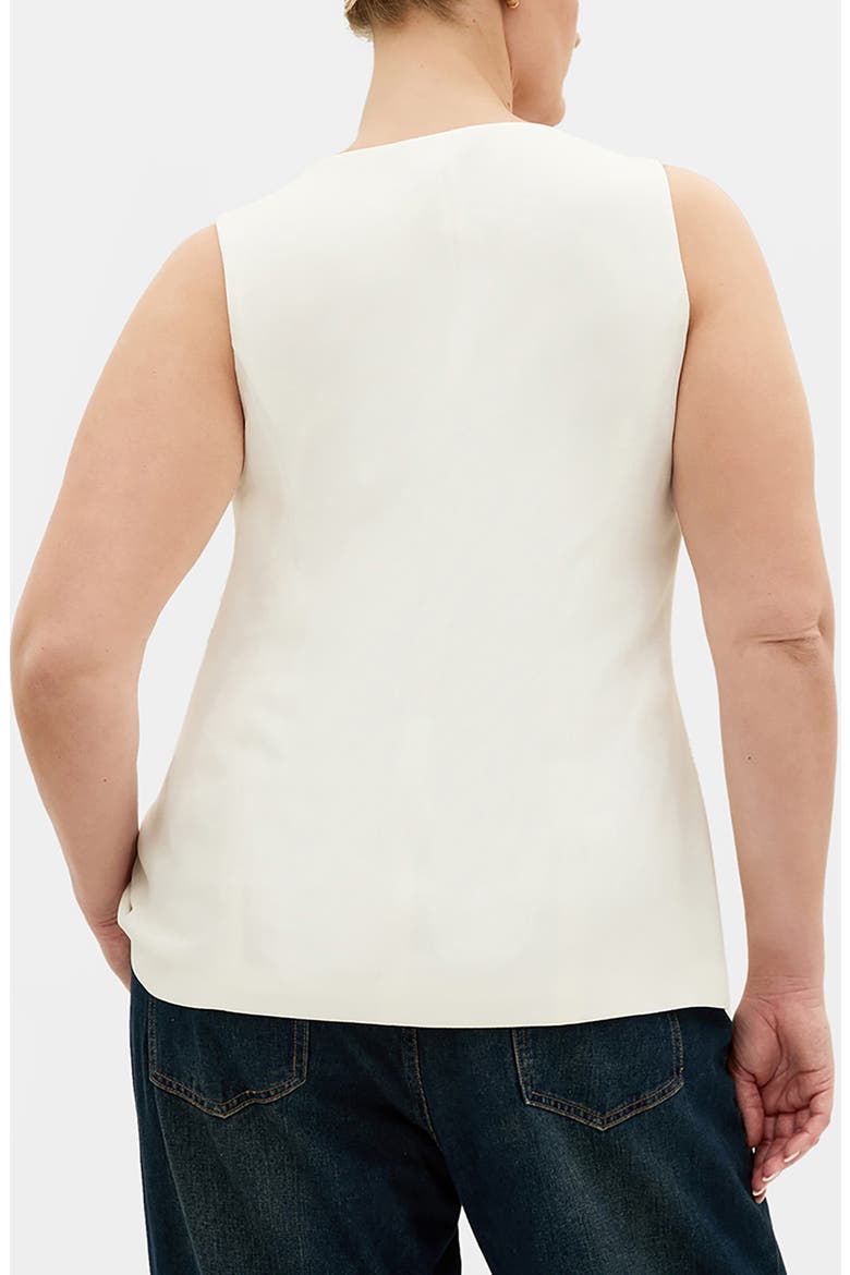 Abbie Square Neck Vest, Alternate, color, IVORY